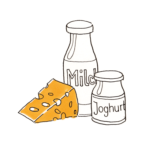 Logo Milchprodukte