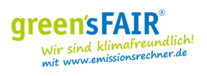 Logo "green'sFAIR"